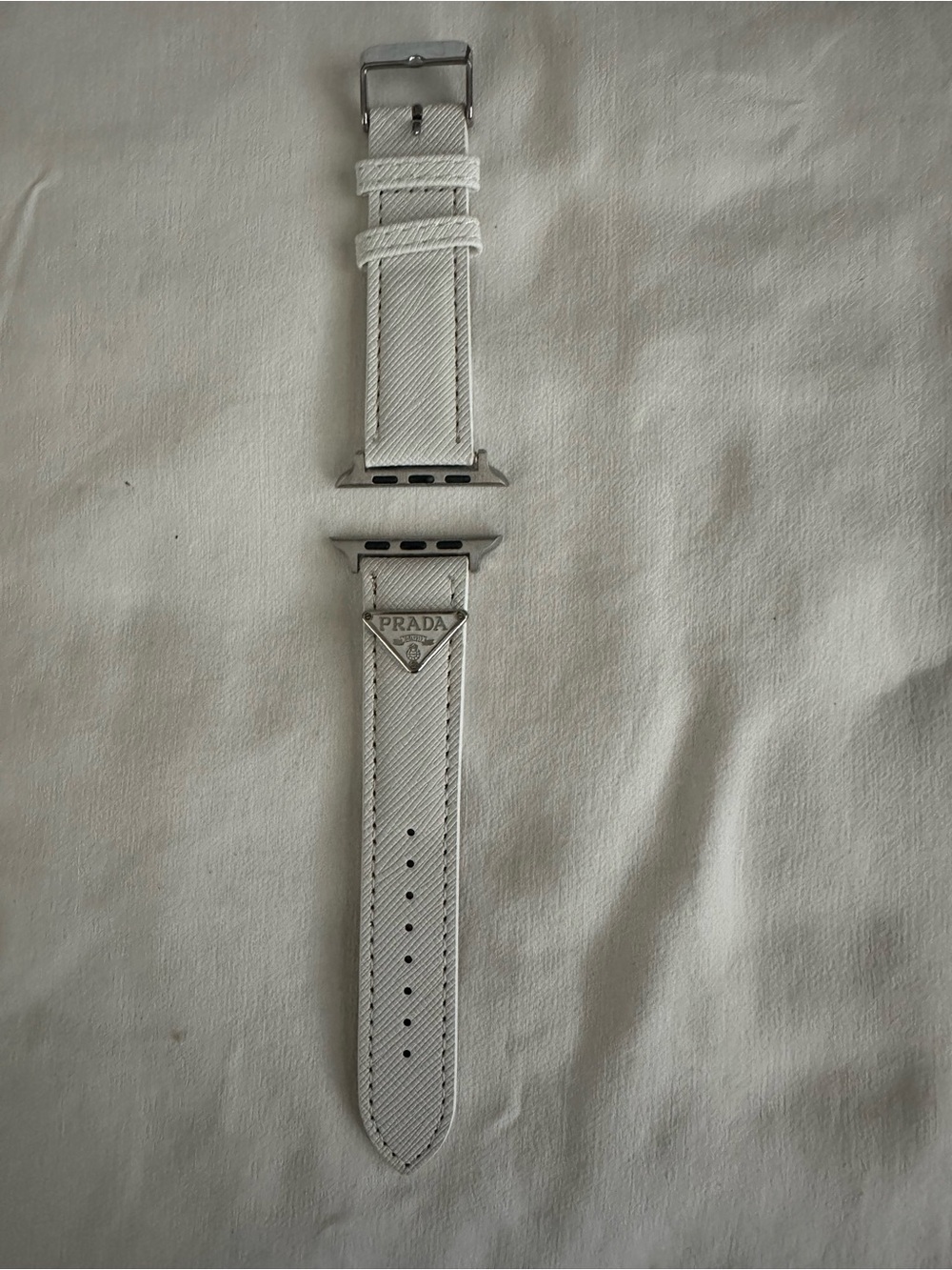 White Apple Watch Strap Accessory